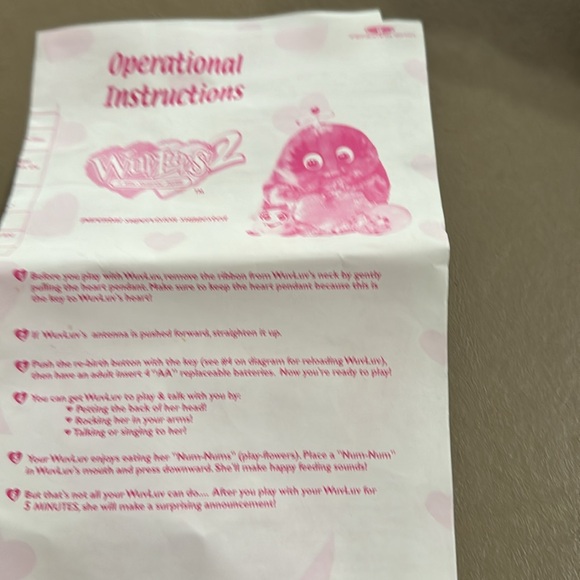 Wuv Luvs 2 with Wee Surprise inside 1999 - Picture 7 of 9